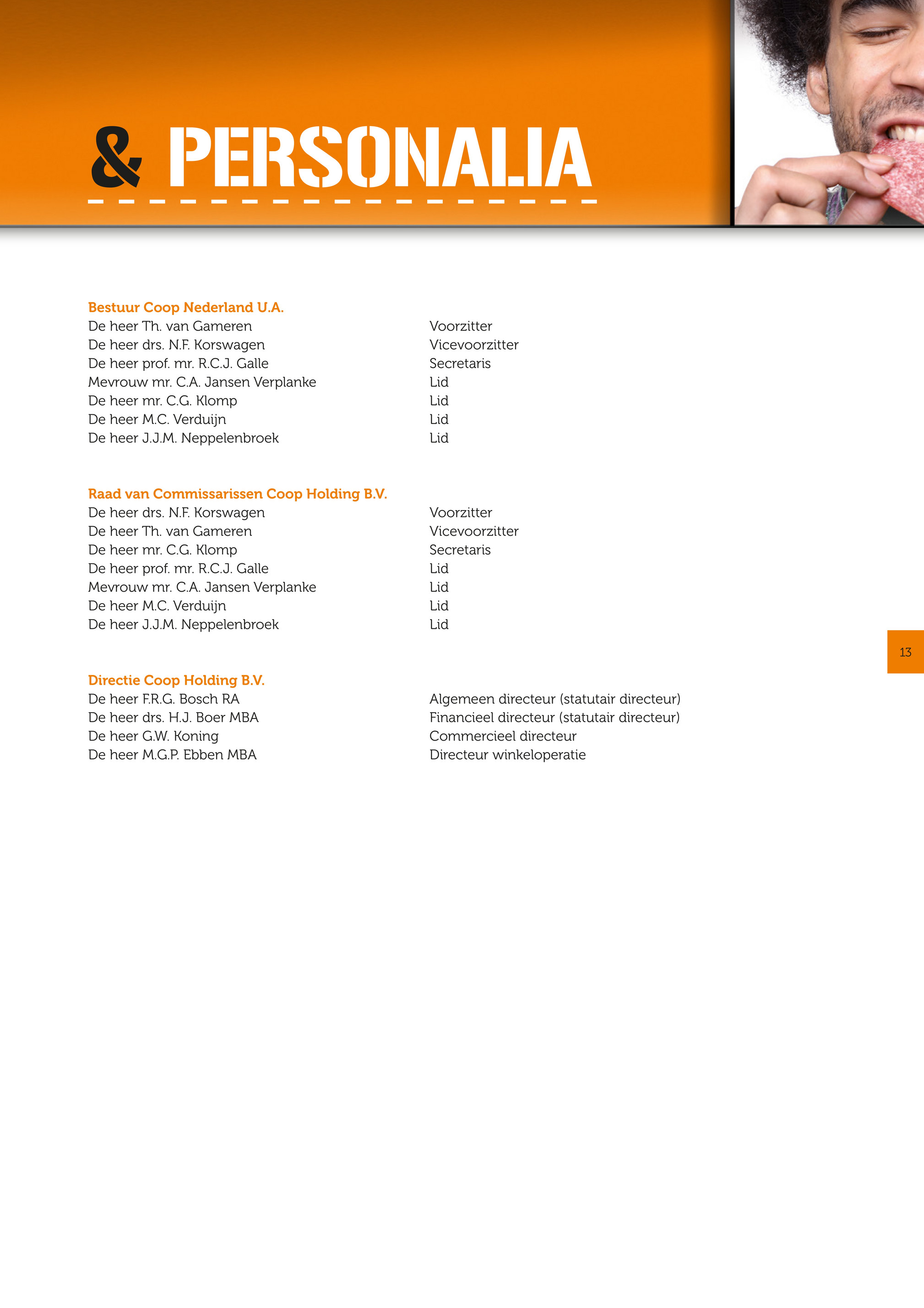 Coop Supermarkten Coop Jaarverslag 15 Pagina 1