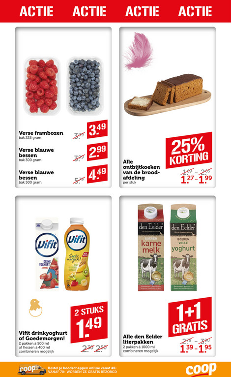 Coop Supermarkten - Folder Aanbiedingen Week 14 - Pagina 20-21